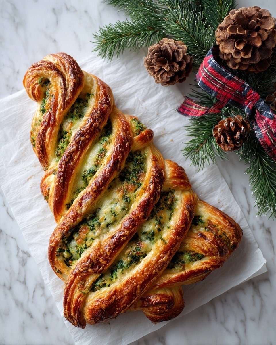 Christmas Tree Spinach Dip Breadsticks Recipe - Recipe Image — Christmas Tree Spinach Dip Breadsticks, festive holiday appetizer, spinach dip breadsticks, Christmas party snacks, holiday appetizer recipes