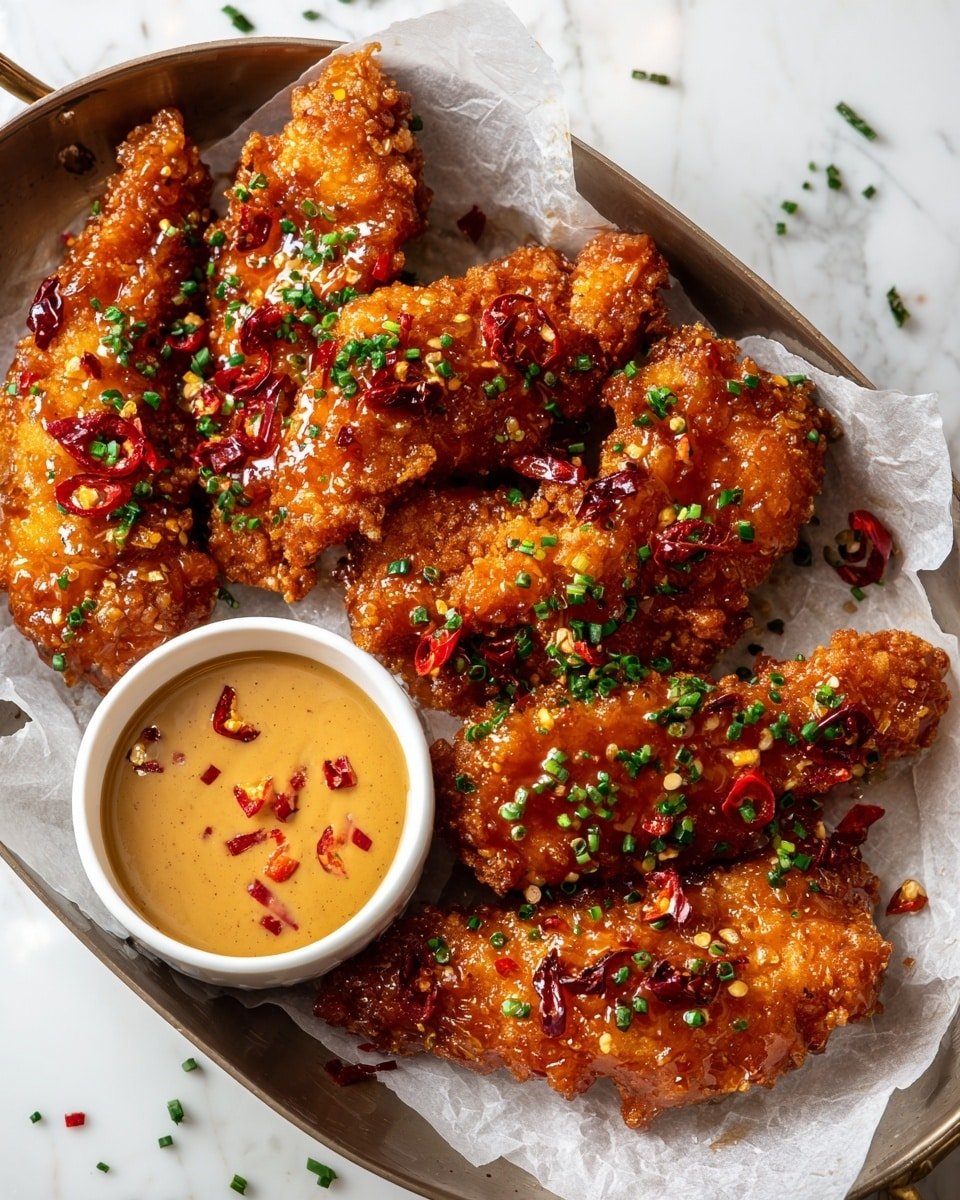 Bang Bang Chicken Recipe - Recipe Image — Bang Bang Chicken, crispy chicken with spicy sauce, easy Asian chicken dish, quick dinner ideas, flavorful chicken recipes