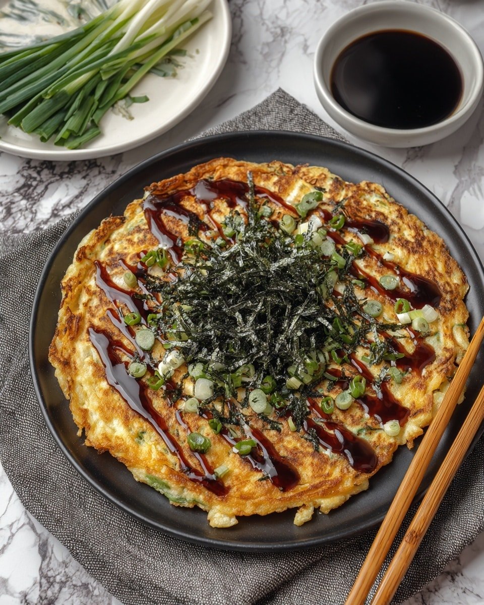 Easy Okonomiyaki Recipe – Savory Japanese Pancakes You’ll Love to Make Recipe - Recipe Image — Easy Okonomiyaki Recipe, savory Japanese pancakes, Japanese pancake recipe, quick okonomiyaki, homemade Japanese pancakes