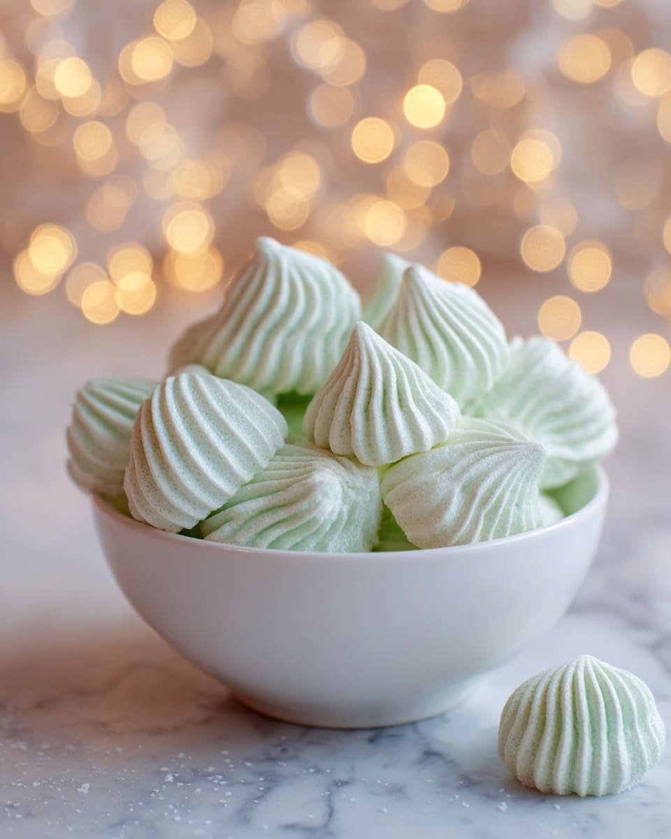 Delightful Piped Cream Cheese Mints for Every Celebration Recipe - Recipe Image — Delightful Piped Cream Cheese Mints, cream cheese mint recipes, holiday mint candies, easy celebration mints, homemade peppermint candies