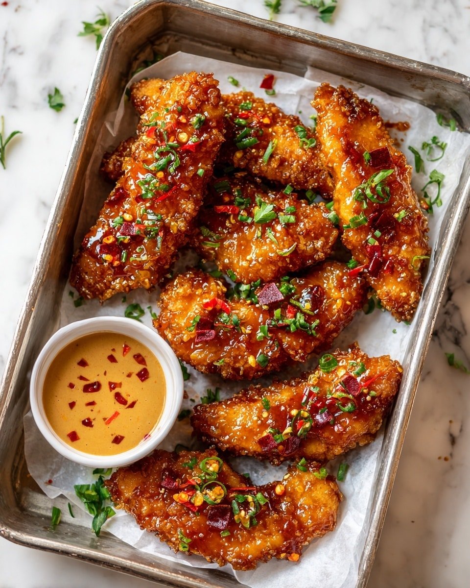 Bang Bang Chicken Recipe - Recipe Image — Bang Bang Chicken, crispy chicken with spicy sauce, easy Asian chicken dish, quick dinner ideas, flavorful chicken recipes