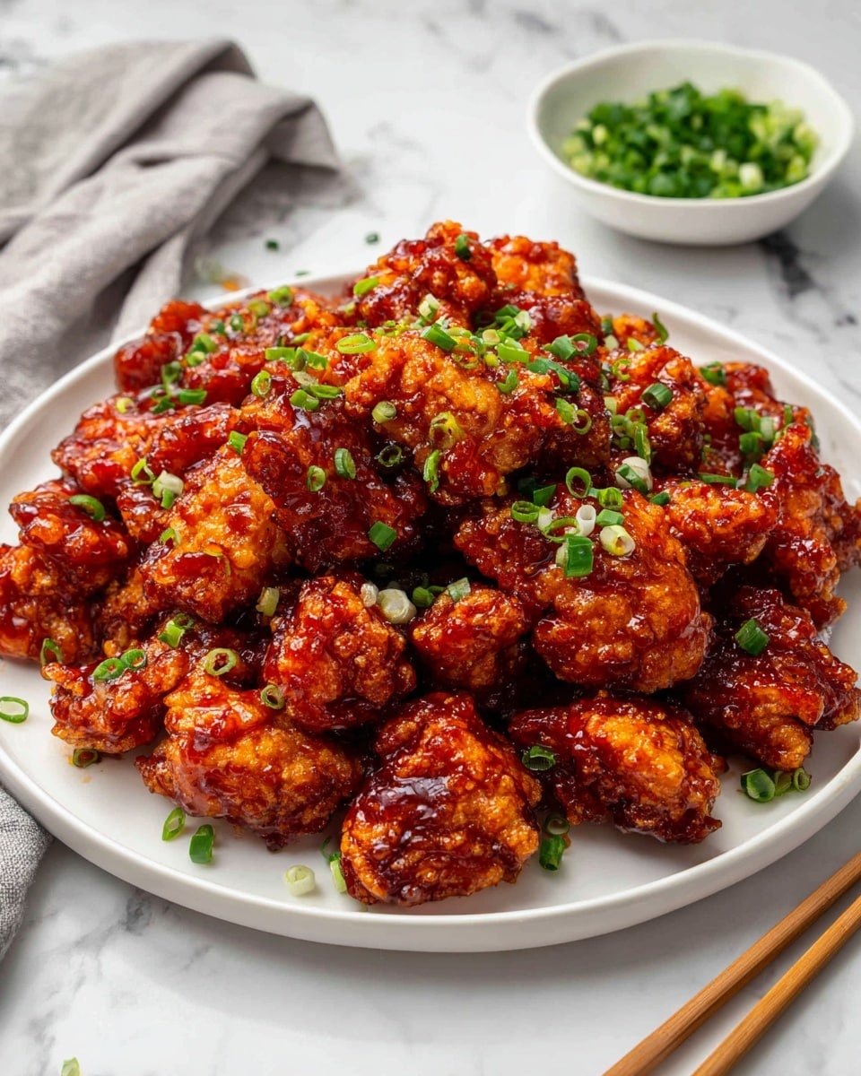 Crispy Chilli Chicken Recipe - Recipe Image — Crispy Chilli Chicken, spicy Asian chicken, crunchy chicken stir-fry, quick Chinese chicken recipe, flavorful crispy fried chicken