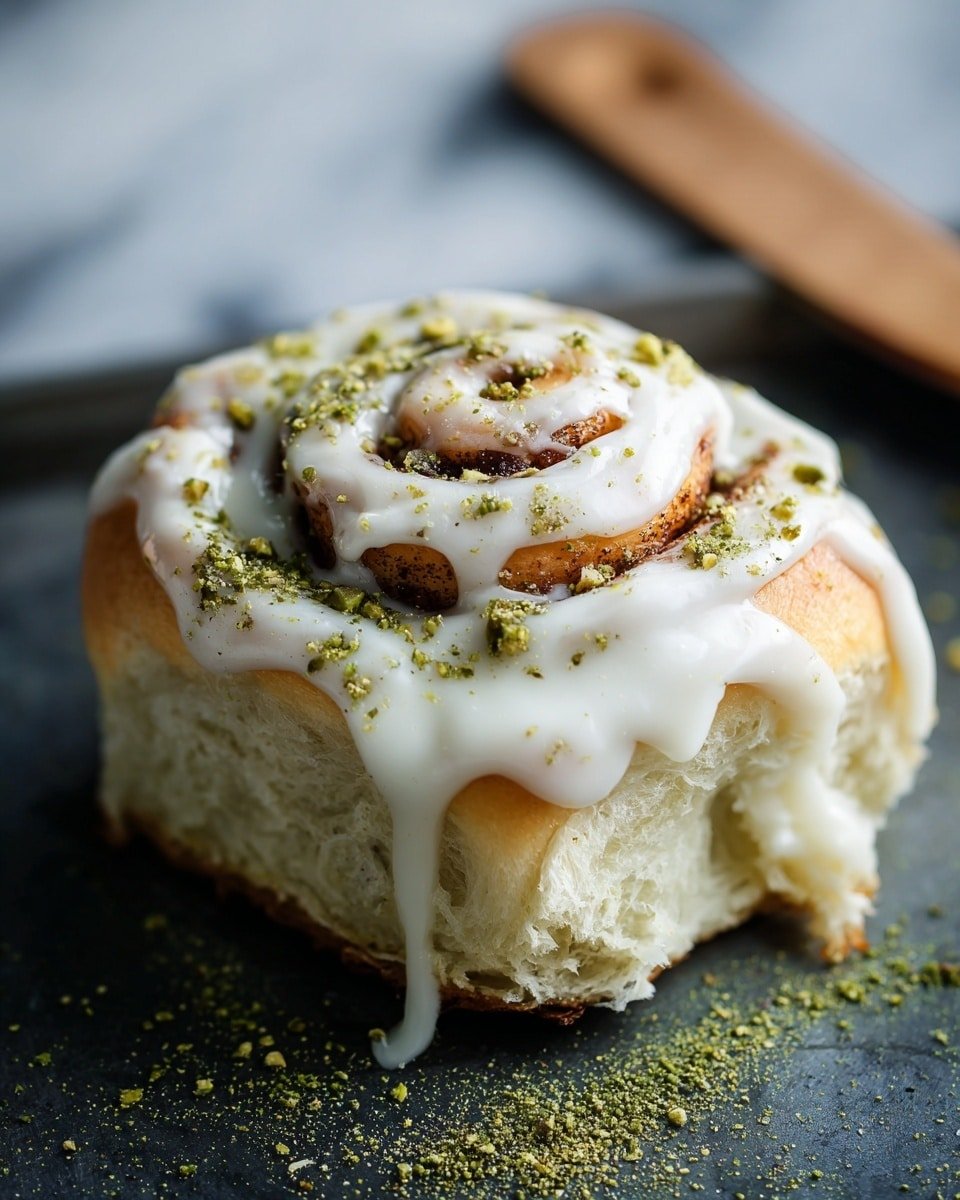 Matcha Cinnamon Rolls Recipe - Recipe Image — Matcha Cinnamon Rolls, Matcha Cinnamon Rolls Recipe, Green Tea Cinnamon Rolls, Easy Matcha Breakfast Bake, Unique Cinnamon Rolls