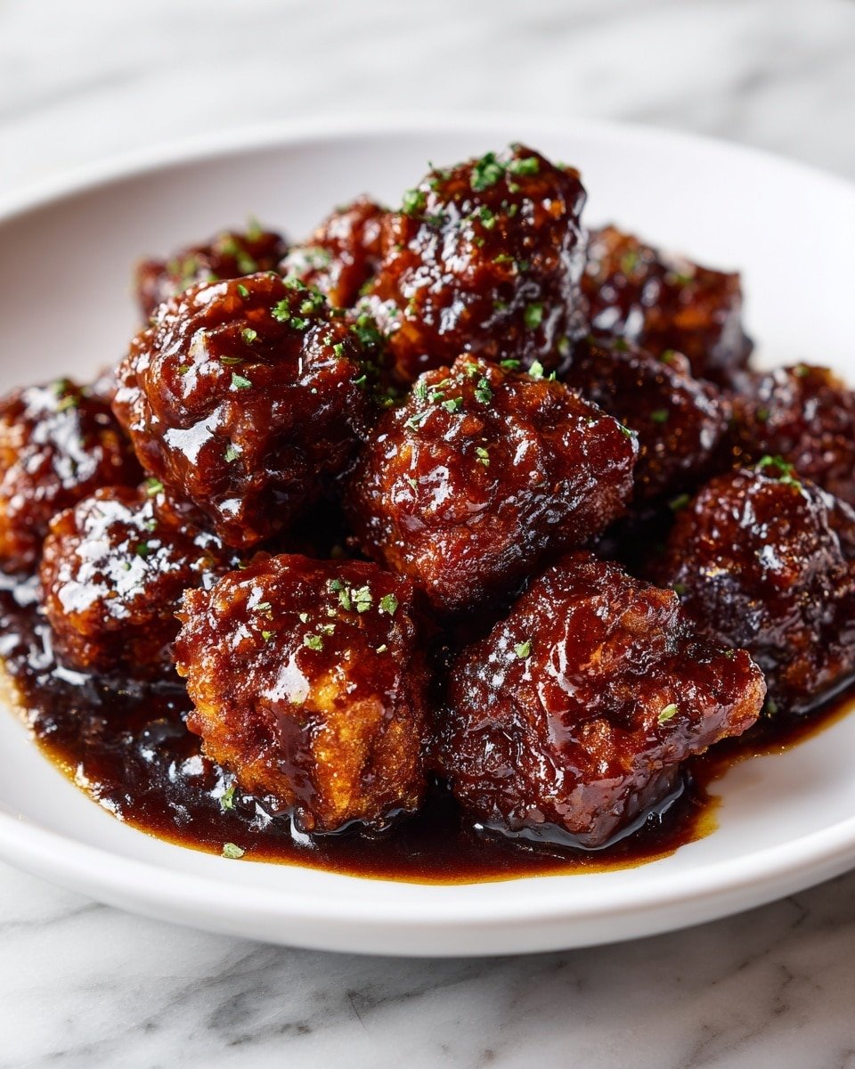 Honey Barbecue Chicken Bites Recipe - Recipe Image — Honey Barbecue Chicken Bites, crispy chicken bites with honey barbecue glaze, easy chicken appetizer recipes, smoky sweet chicken snacks, game day chicken bites