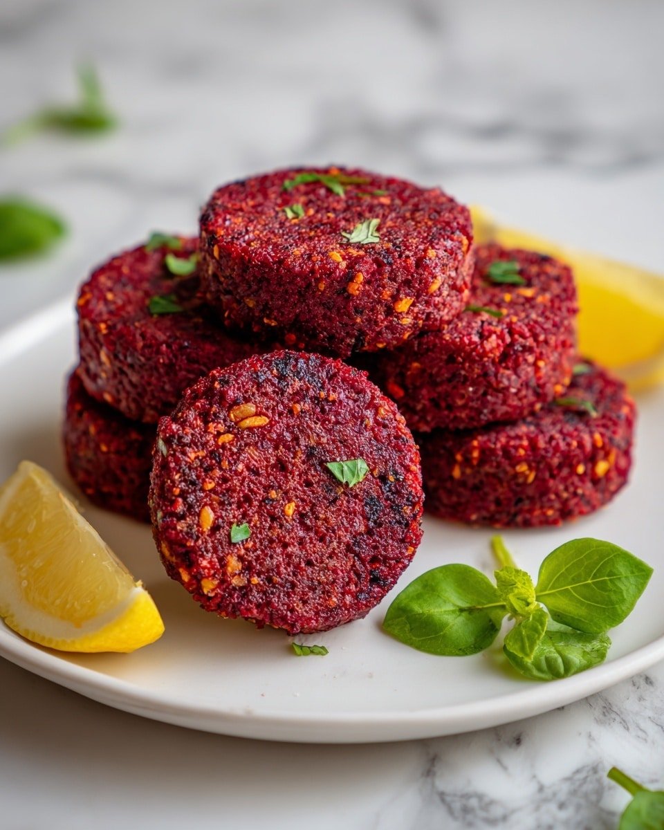 Sweet Potato and Beetroot Tikki Recipe - Recipe Image — Sweet Potato and Beetroot Tikki, healthy veggie patties, colorful snack ideas, easy vegetarian appetizers, earthy vegetable fritters