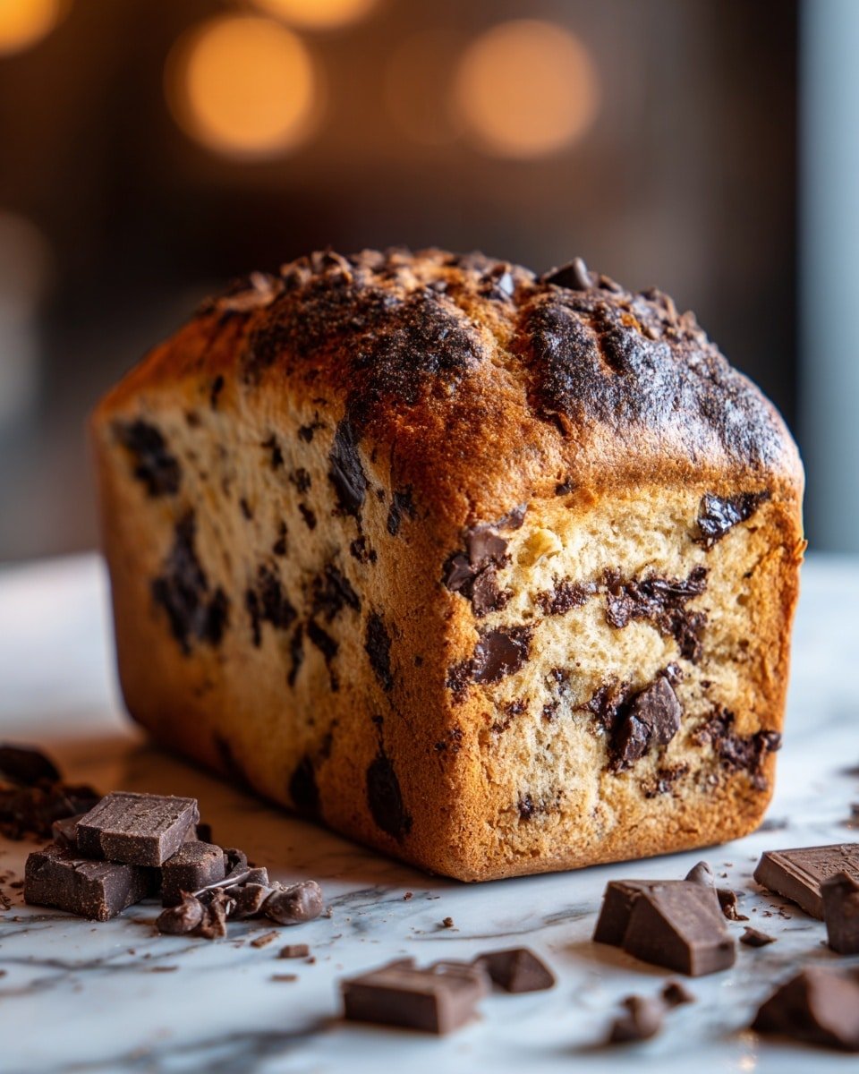 Traditional Italian Chocolate Panettone Recipe - Recipe Image — Traditional Italian Chocolate Panettone, Italian chocolate panettone, festive Italian bread, homemade panettone with chocolate, holiday Italian bread