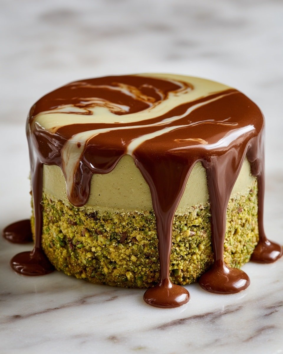 Dubai Pistachio Cheese Bomb Recipe - Recipe Image — Dubai Pistachio Cheese Bomb, pistachio dessert recipes, no-bake Middle Eastern desserts, nut-filled sweet treats, decadent pistachio desserts