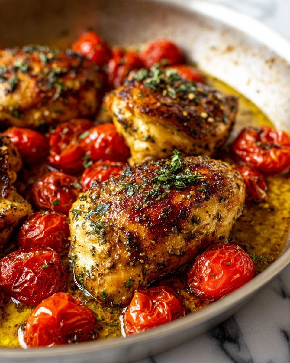 Pesto Butter Chicken with Roasted Tomatoes Recipe - Recipe Image — Pesto Butter Chicken with Roasted Tomatoes, chicken pesto dinner, creamy pesto chicken recipe, roasted tomato chicken, easy weeknight chicken recipes