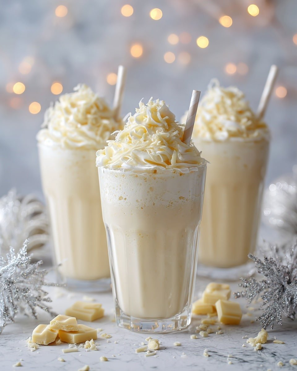 Winter Wonderland Smoothie Recipe - Recipe Image — Winter Wonderland Smoothie, winter smoothie recipe, creamy holiday drinks, festive breakfast smoothies, icy winter beverages
