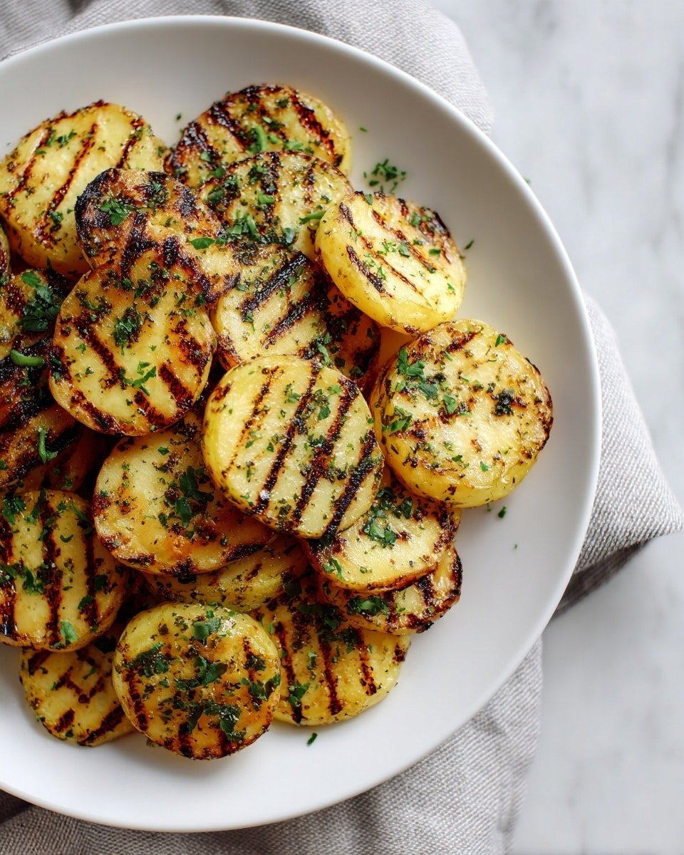Crispy Grilled Potatoes with Smoky Flavors Recipe - Recipe Image — Crispy Grilled Potatoes with Smoky Flavors, grilled potato recipes, smoky grilled potatoes, easy grilled potato sides, flavorful grilled vegetable dishes