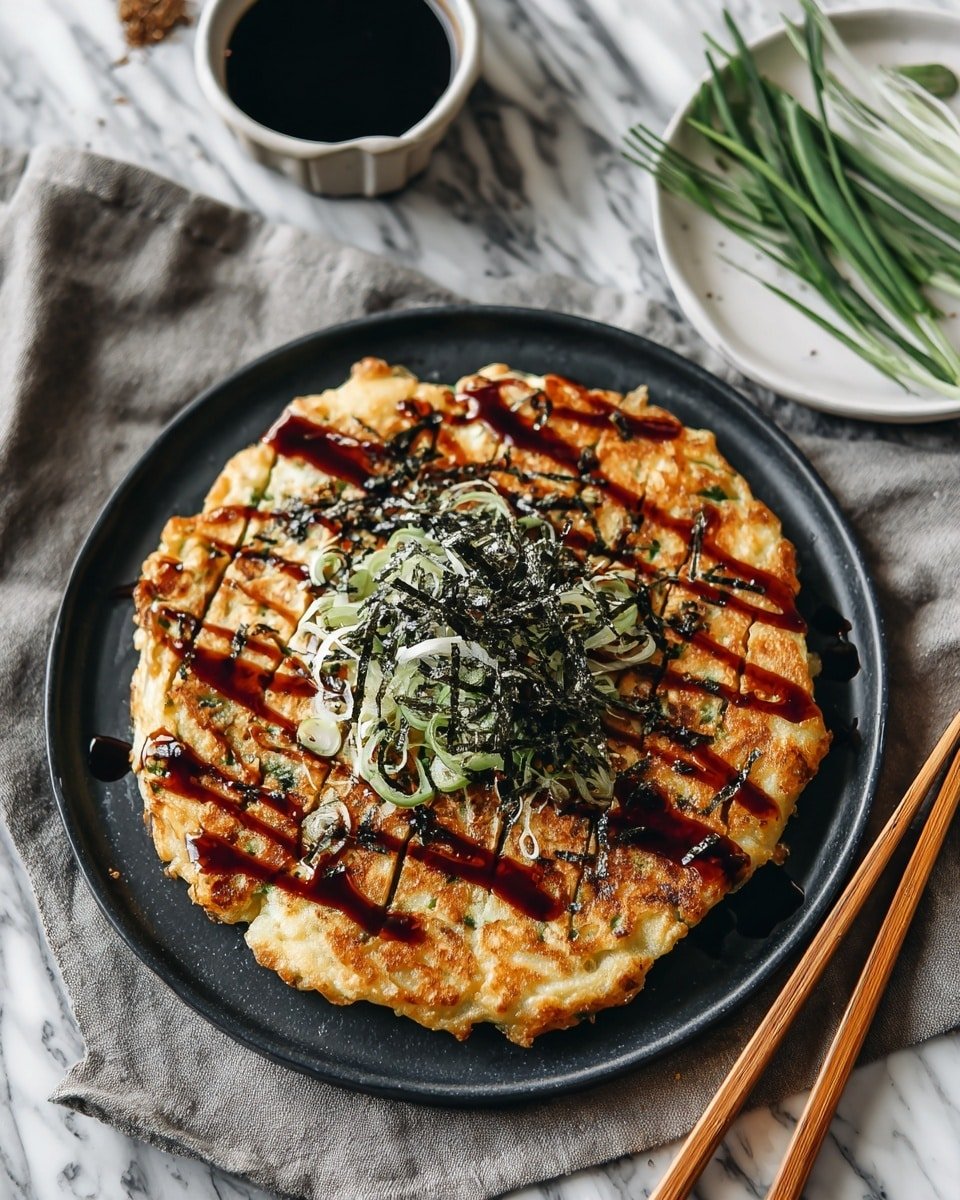 Easy Okonomiyaki Recipe – Savory Japanese Pancakes You’ll Love to Make Recipe - Recipe Image — Easy Okonomiyaki Recipe, savory Japanese pancakes, Japanese pancake recipe, quick okonomiyaki, homemade Japanese pancakes