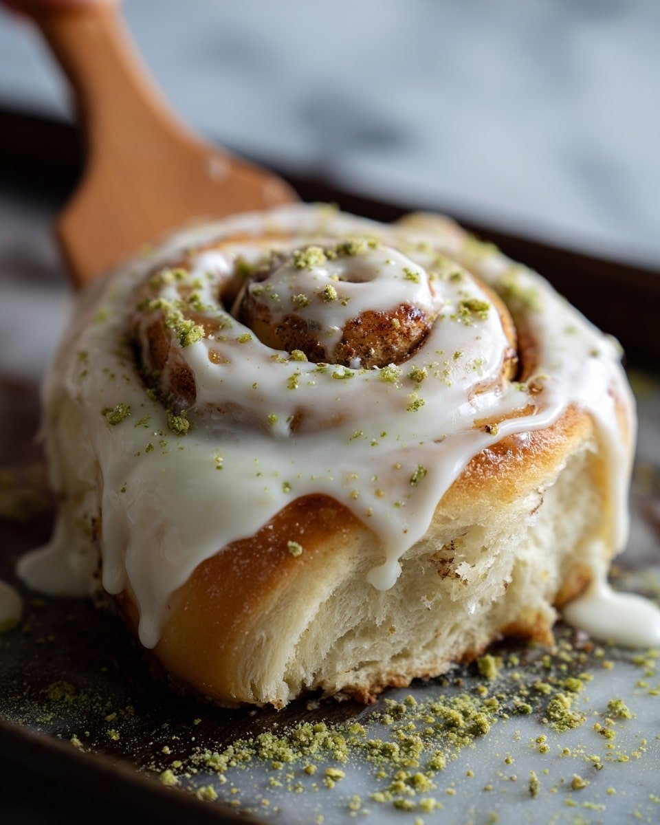 Matcha Cinnamon Rolls Recipe - Recipe Image — Matcha Cinnamon Rolls, Matcha Cinnamon Rolls Recipe, Green Tea Cinnamon Rolls, Easy Matcha Breakfast Bake, Unique Cinnamon Rolls