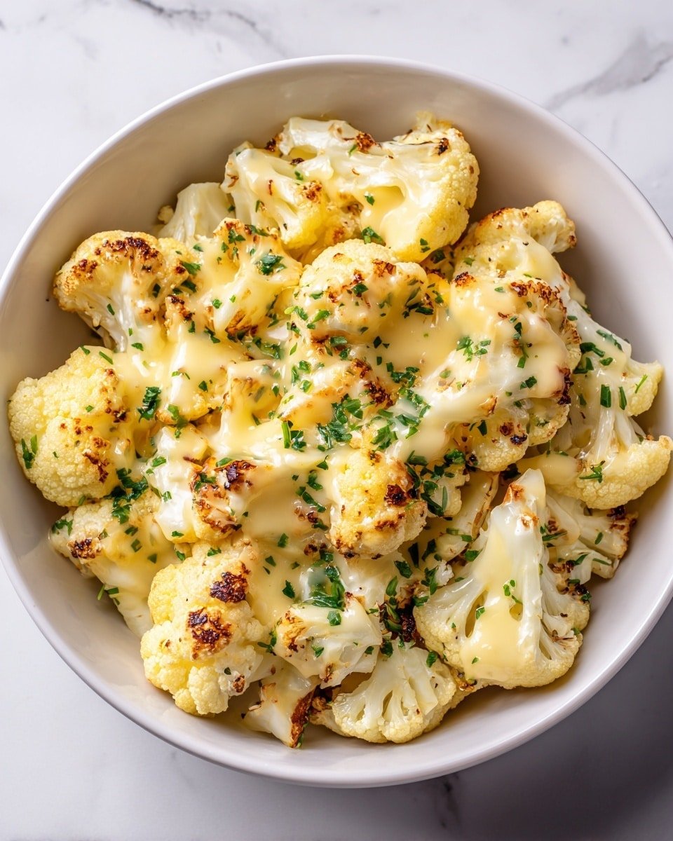 Cheesy Cauliflower Bake Recipe - Recipe Image — Cheesy Cauliflower Bake, cheesy cauliflower side dish, healthy cauliflower recipes, cheesy vegetable bake, comforting cauliflower casserole