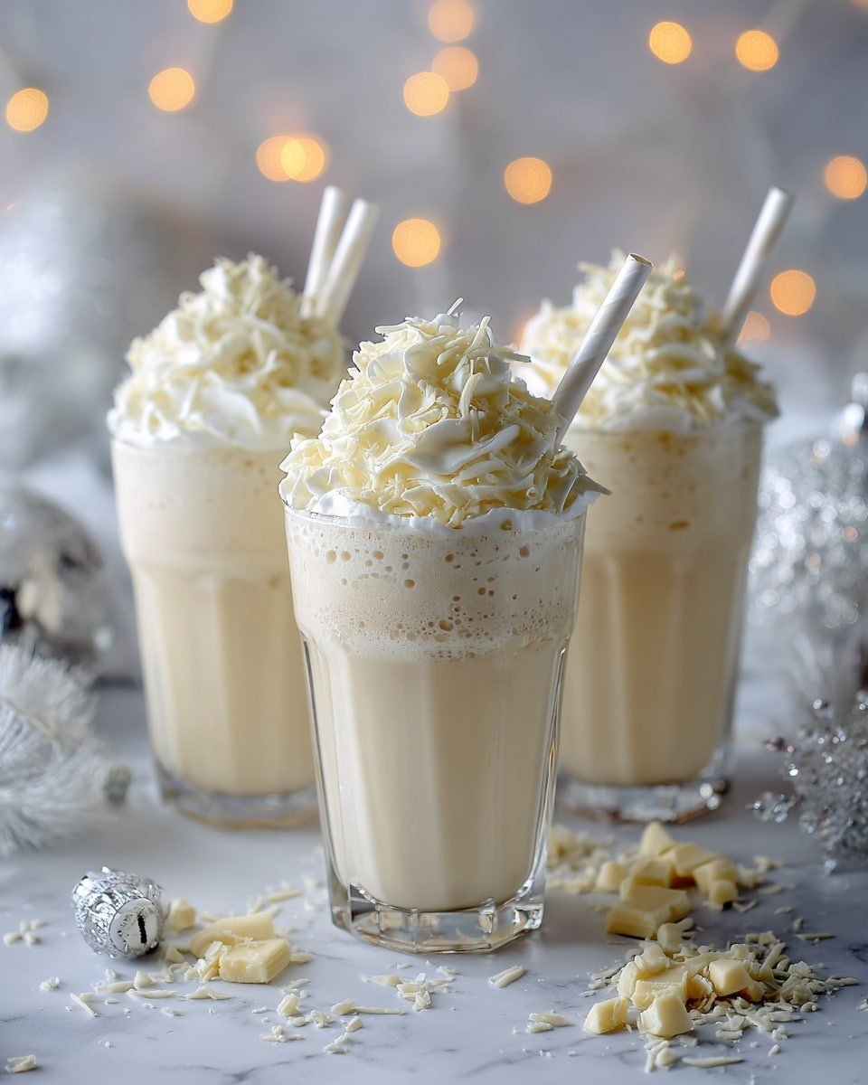 Winter Wonderland Smoothie Recipe - Recipe Image — Winter Wonderland Smoothie, winter smoothie recipe, creamy holiday drinks, festive breakfast smoothies, icy winter beverages