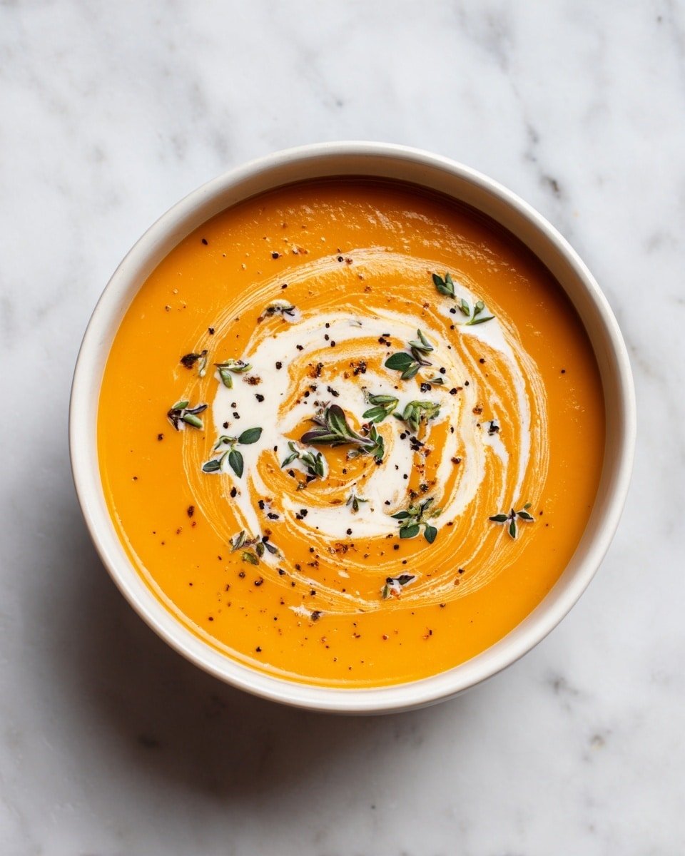 Creamy Pumpkin Soup Recipe - Recipe Image — Creamy Pumpkin Soup, fall comfort soup, easy pumpkin soup recipe, velvety pumpkin soup, cozy autumn soup