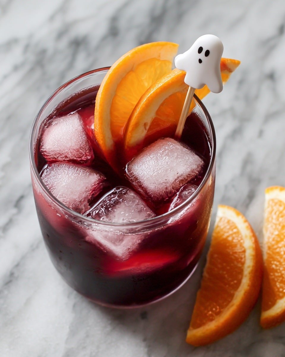 Vampire Punch Recipe for Halloween: Spooky & Refreshing Twist Recipe - Recipe Image — Vampire Punch Halloween, spooky Halloween drinks, Halloween party punch, festive Halloween beverages, creepy Halloween cocktail