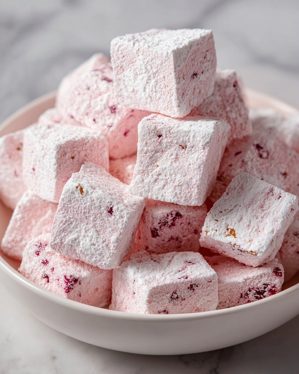 Delicious Strawberry Shortcake Puppy Chow for Sweet Snacking Recipe - Recipe Image — Delicious Strawberry Shortcake Puppy Chow, strawberry shortcake puppy chow, sweet snacking treats, crunchy cereal snack, easy dessert ideas