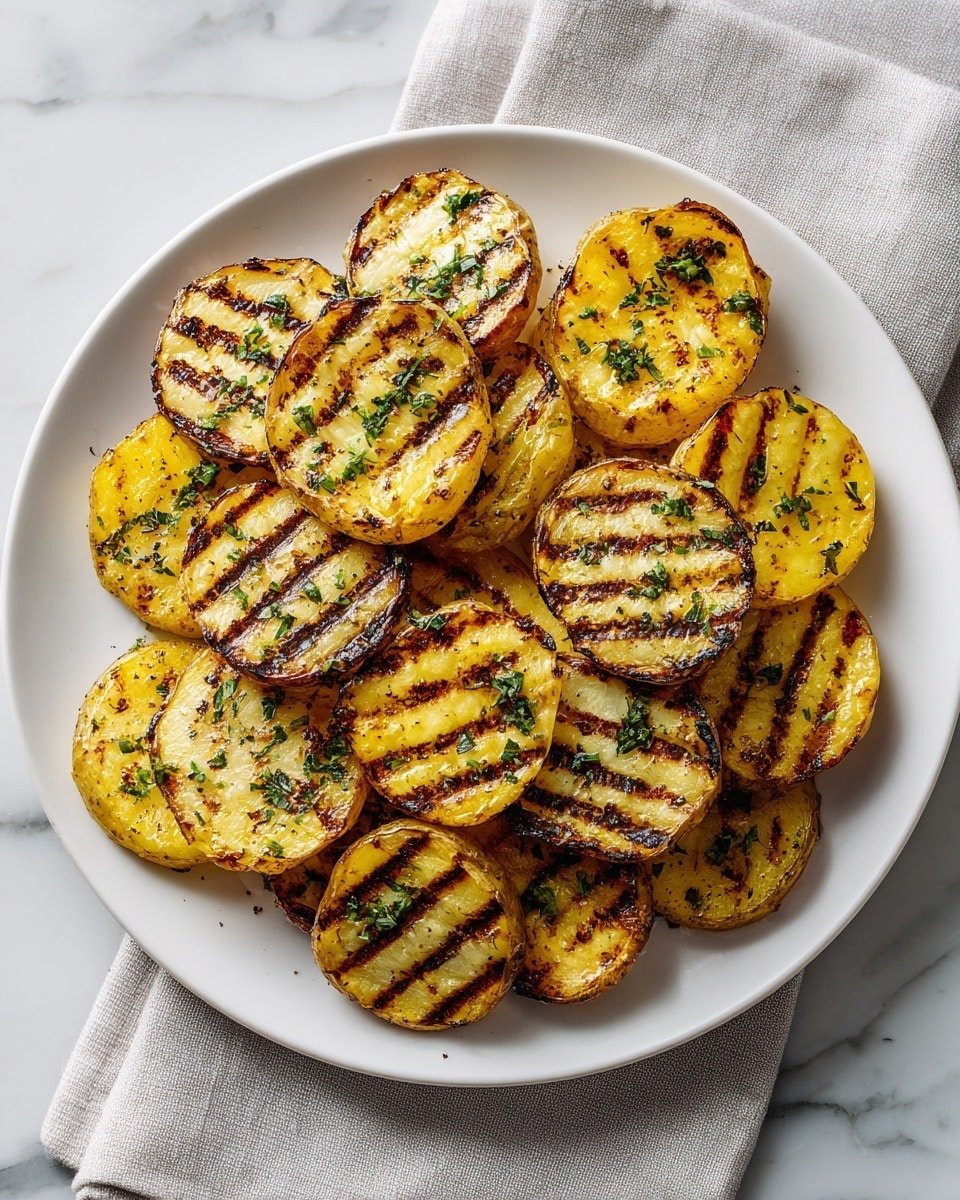 Crispy Grilled Potatoes with Smoky Flavors Recipe - Recipe Image — Crispy Grilled Potatoes with Smoky Flavors, grilled potato recipes, smoky grilled potatoes, easy grilled potato sides, flavorful grilled vegetable dishes