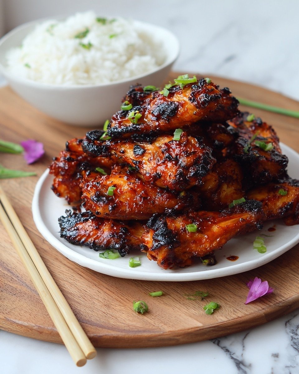 Chinese BBQ Pork Recipe - Recipe Image — Chinese BBQ Pork, Chinese BBQ Pork Recipe, Asian Pork Marinade, Sweet and Spicy Pork, Glazed Pork Dish