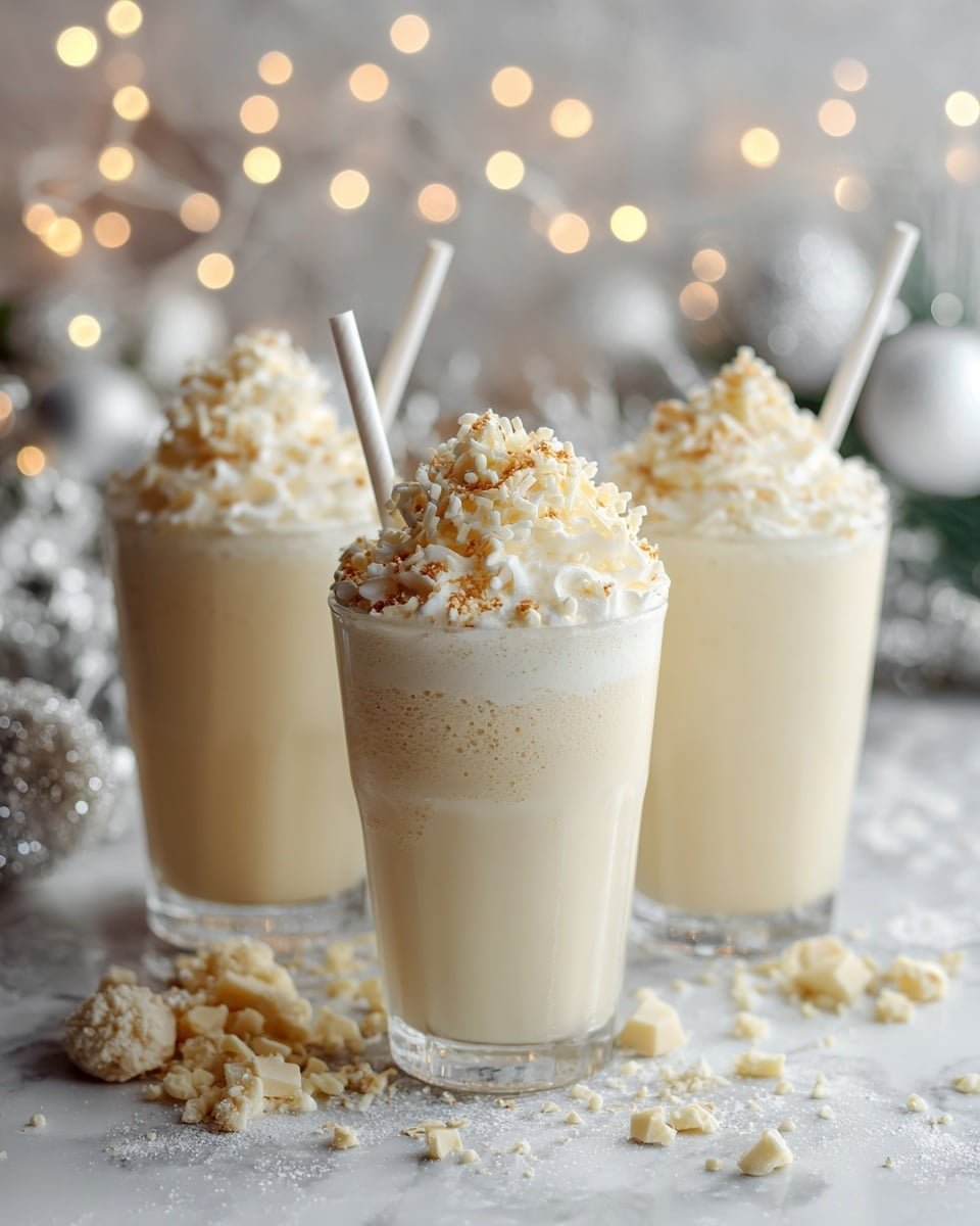 Winter Wonderland Smoothie Recipe - Recipe Image — Winter Wonderland Smoothie, winter smoothie recipe, creamy holiday drinks, festive breakfast smoothies, icy winter beverages