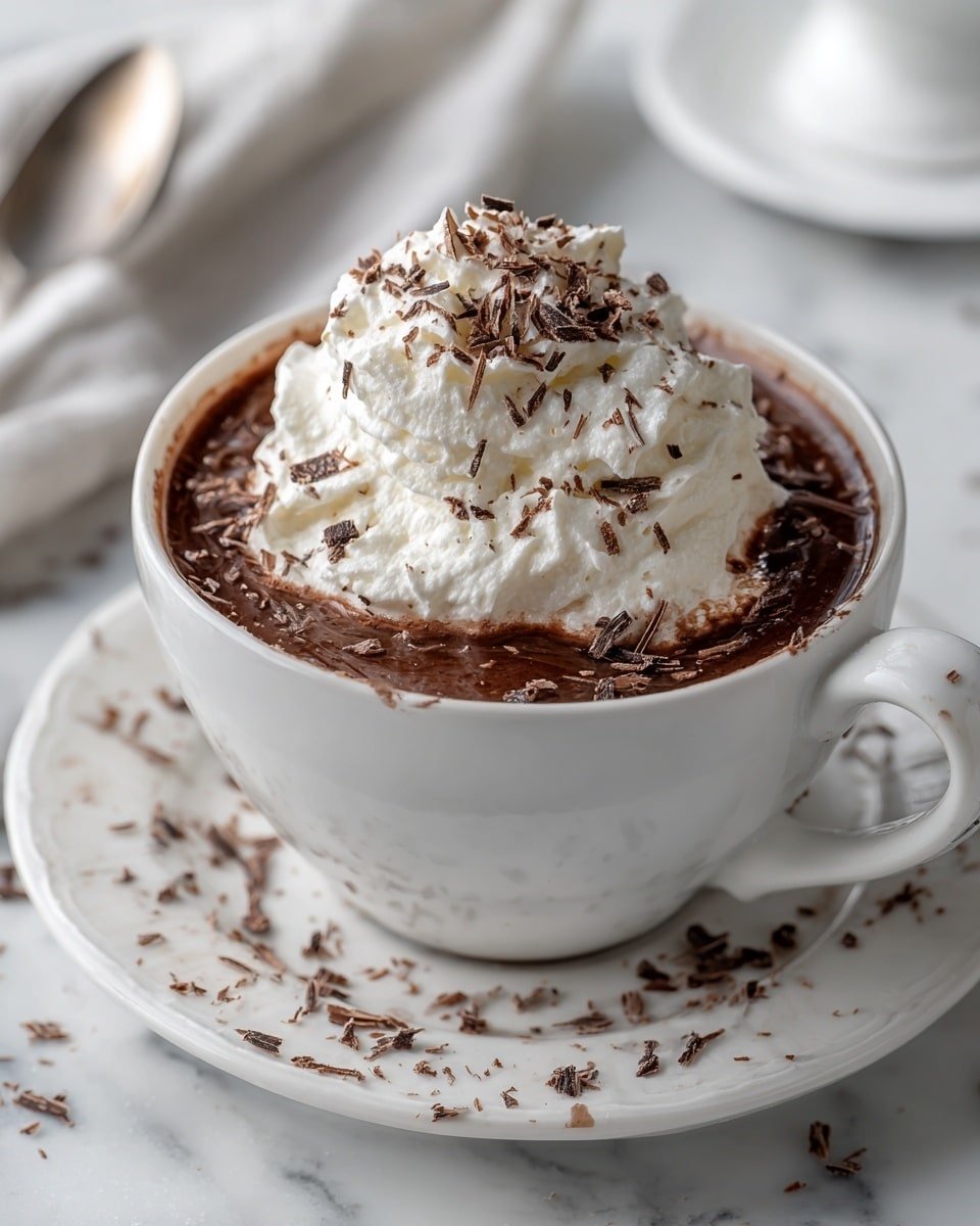 Cioccolata Calda fatta in Casa con Cacao Amaro, Zucchero e Amido Recipe - Recipe Image — Cioccolata Calda fatta in Casa con Cacao Amaro, Zucchero e Amido, Homemade Italian Hot Chocolate, Rich Chocolate Drink Recipe, Comforting Hot Chocolate