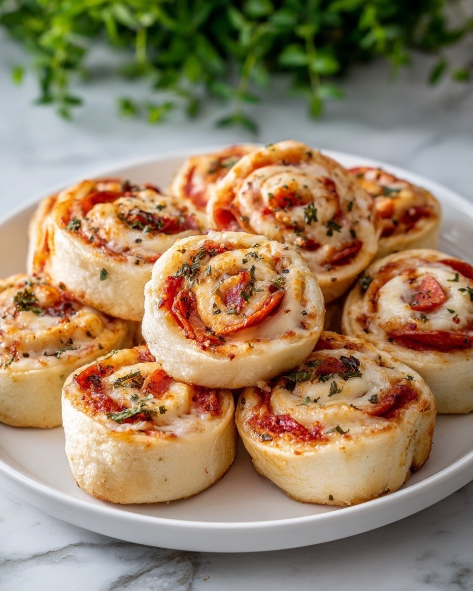 Tortilla Pizza Rolls Recipe - Recipe Image — Tortilla Pizza Rolls, easy pizza snack, quick dinner ideas, cheesy roll-ups, kid-friendly party snacks