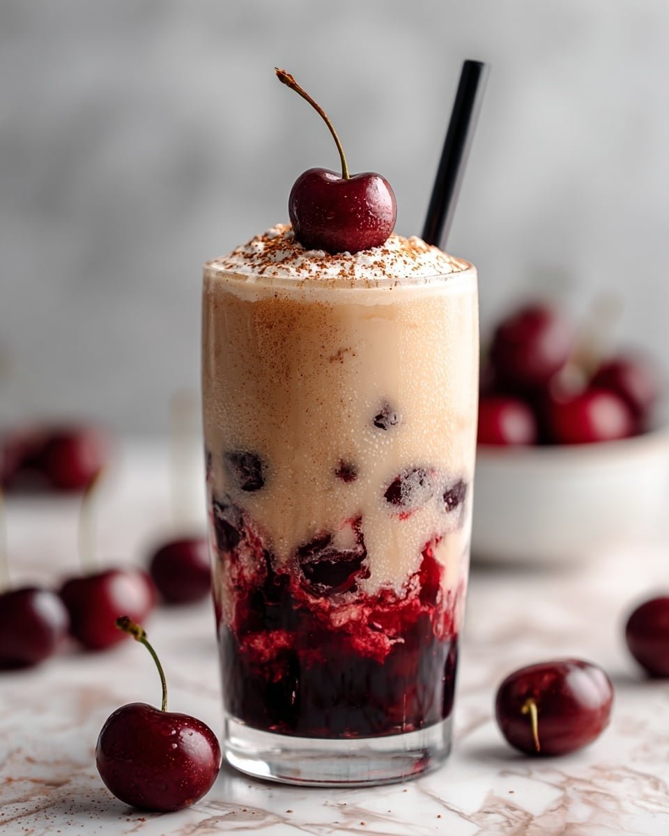 Cherry Vanilla Earl Grey Tea Recipe - Recipe Image — Cherry Vanilla Earl Grey Tea, Earl Grey infused tea with cherries and vanilla, floral cherry vanilla tea recipe, easy cherry vanilla tea, soothing flavored tea recipes