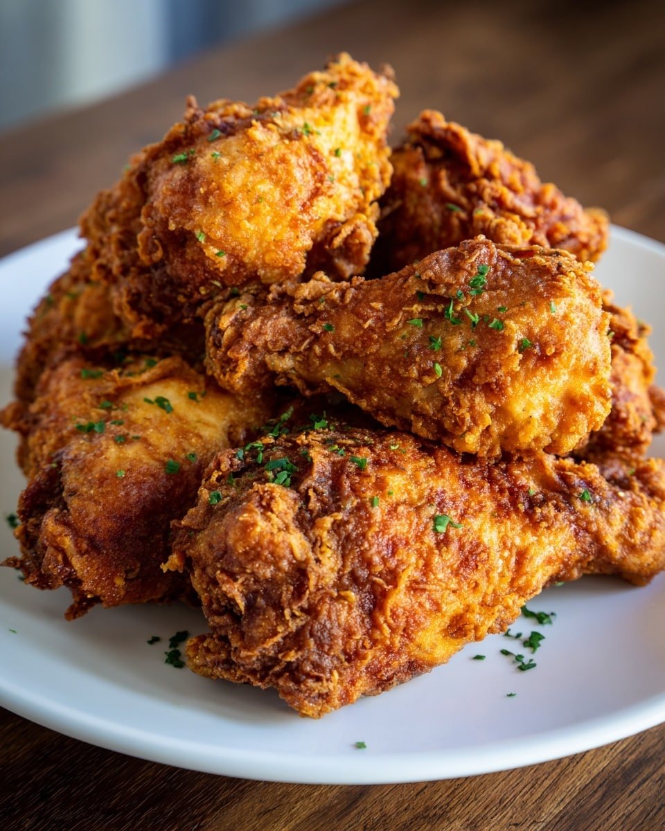 Crispy Fried Chicken Recipe - Recipe Image — Crispy Fried Chicken, crispy fried chicken recipe, homemade fried chicken, crunchy fried chicken, tender juicy fried chicken